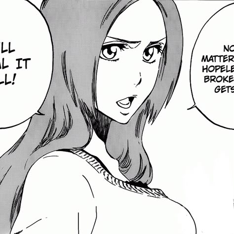 Orihime Manga Icons, Orihime Manga, Karakura Town, Ig Pfp, Orihime Bleach, Bleach Orihime, Bleach Drawing, Tite Kubo, Inoue Orihime