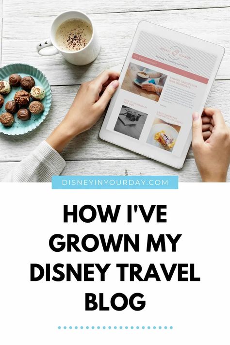 10 ways I've grown my Disney travel blog from nothing to tens of thousands of pageviews every month! How I grow my Disney blog - Disney in your Day Disney Movie Trivia, Social Media Ideas, Disney Cruise Tips, Disney Version, Disney Blog, Disneyland Tips, Disney World Outfits, Disney Vacation Club, Disney Travel