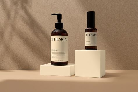 Pump bottle label mockups, skincare product packaging design psd | free image by rawpixel.com / Ake Skincare Product Packaging, Skincare Mockup, About Skincare, Product Packaging Design, Cosmetics Mockup, Face Pack, Product Mockup, Pump Bottle, Cosmetic Bottles