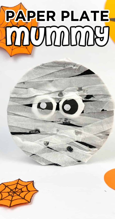 Get wrapped up in creativity with our Paper Plate Mummy Craft for kids of all ages! A spooktacular and fun Halloween activity that's easy to make and perfect for little mummy enthusiasts. Paper Plate Mummy Craft, Mummy Crafts, Diy Projects For Kids, Halloween Mummy, Color Crafts, Halloween Crafts For Kids, Crafts For Teens, Halloween Paper, Halloween Activities