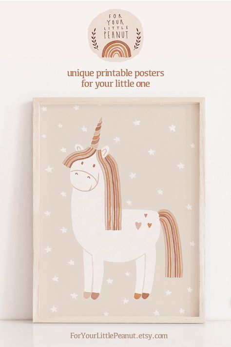 nursery prints Enchanting Nursery, Unicorn Poster, Poster Nursery, Baby Room Inspiration, Unicorn Print, Cherished Memories, Nursery Prints, Nursery Wall, Nursery Wall Art