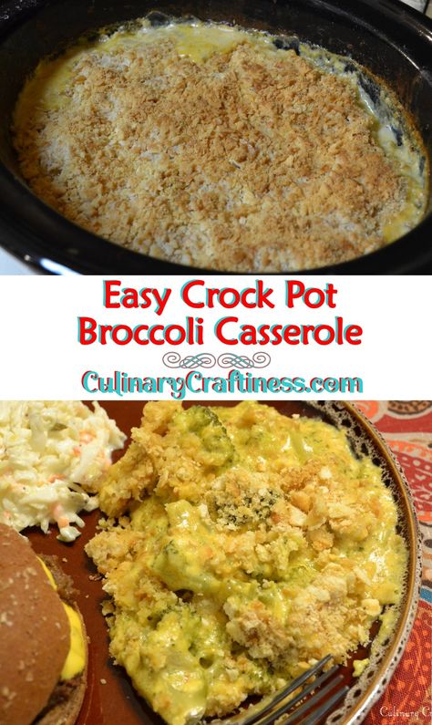 Broccoli Casserole Crock Pot, Crock Pot Broccoli, Cheesy Broccoli Casserole, Broccoli Recipes Casserole, Chicken Broccoli Rice, Broccoli Rice Casserole, Crockpot Casserole, Easy Crockpot Dinners, Cheesy Chicken Broccoli