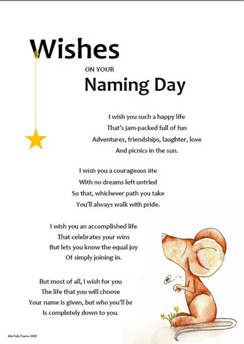 I love that these are illustrated for display after a Humanist Naming Naming Ceremony Poems Reading, Naming Ceremony Poems, Humanist Naming Ceremony, Naming Ceremony Readings, Naming Day Invitations, Happy Name Day Wishes, Naming Ceremony Ideas, Name Day Wishes, Baby Boy Poems