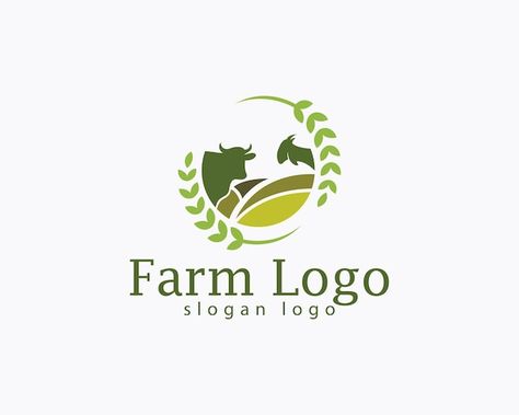 Agriculture Logo Design Ideas, Farmer Logo Design, Dairy Farm Logo, Cattle Farm Logo, Real Estate Logo Design Ideas, Estate Logo Ideas, Real Estate Logo Ideas, Farm Logo Inspiration, Logo Ideas Creative