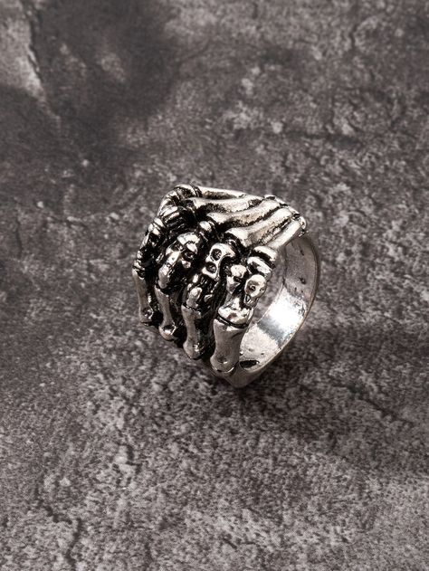 Men Grunge, Orange Ring, Skull Rings, Men Rings, Skull Jewelry, Sirius Black, Skull Design, Wire Work, Amazing Products