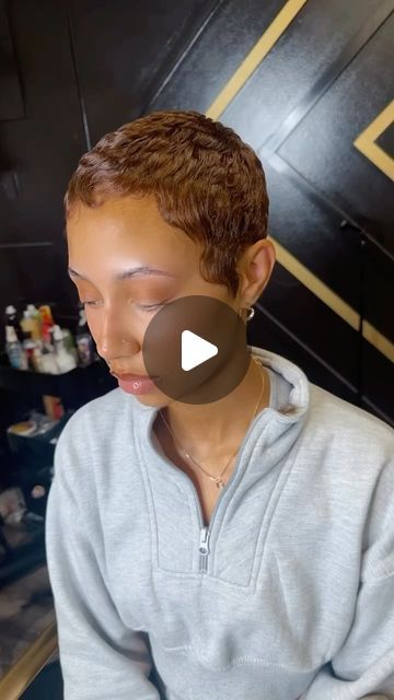 Mark Anthony on Instagram: "I’m in love 🤎 Service : “Make me Over” Color Service  Consultation required  . . . . . #pixiecut #pixiecutatl #pixicutatlanta #fallhaircolor #markanthonystyles #atlhairstylist #atlantahairstylist #atlsalon #atlantasalon" Cooper Pixie Hair, Mark Anthony, Pixie Hair, Fall Hair Color, Pixie Hairstyles, Pixie Cut, Hair Inspo, Hair Stylist, Atlanta