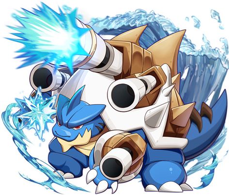 Mega Blastoise Art, Mega Pokemon Art, Pokemon Z, Deviantart Pokemon, Mega Evolution Pokemon, Zoroark Pokemon, 3d Pokemon, Solgaleo Pokemon, Pokemon Painting