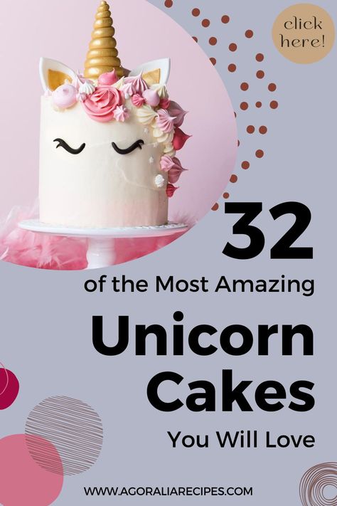 Get the best ideas for unicorn cakes from our list. We have everything from beautiful rainbow unicorn cakes to simple smash cakes! So go ahead and pick one that suits your taste the most, and let us know how everything goes! Caroline Birthday, Unicorn Cake Design, Easy Unicorn Cake, Sister Ideas, Unicorn Ice Cream, Rainbow Unicorn Cake, Party Decoration Ideas, Vanilla Sponge Cake, Unicorn Birthday Cake