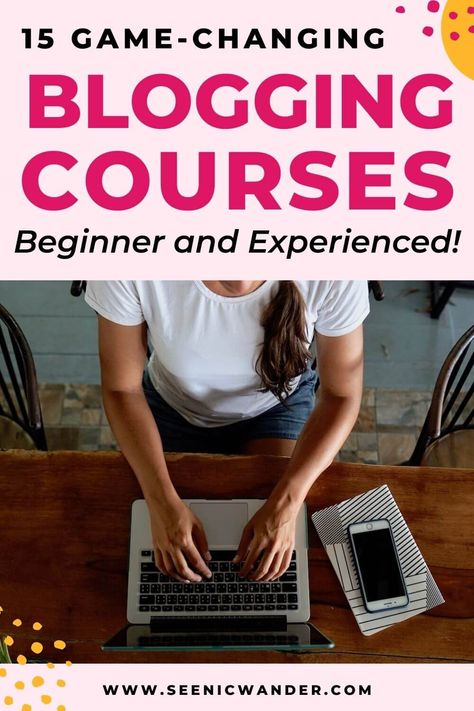 15 Best Blogging Courses 2021 You Need To Know About! | See Nic Wander What Is A Blog, Seo Blog, Blog Titles, Blog Income, Blog Seo, Travel Blogging, Going Places, Sponsored Content, Always Learning