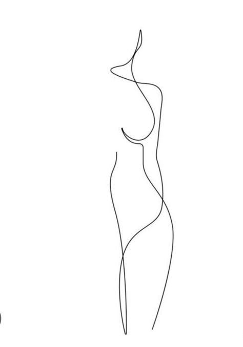 Minimalist Silhouette, Human Figure Tattoo, Silhouette Of Woman, Womens Figure Tattoo, Female Outline, Lady Silhouette Tattoo, Women Body Line Art Tattoo, Female Silhouette Tattoo, Woman Body Tattoo Silhouette