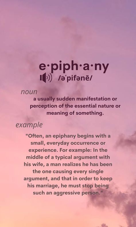 epiphany aesthetic | meaning Porphyrophile Meaning, Epiphany Aesthetic, Epiphany Meaning, Epiphany Quotes, Meaning Aesthetic, Aesthetic Meaning, Happiness Meaning, Aesthetic Notes, English Dictionary