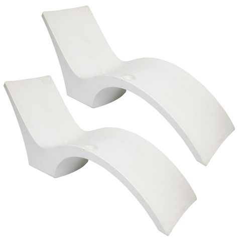 PRICES MAY VARY. Ideal for Deeper Shelves: Specifically designed for pool shelves ranging from 9.5 to 16 inches deep, ensuring a comfortable and secure lounging experience in deeper water. Please note that these chairs are not suitable for use in extremely shallow water or depths exceeding 16 inches. Durable UV20+ Rated Material: Constructed from high-quality UV20+ rated material, this lounger is built to endure over 20,000 hours of direct sun exposure, offering long-lasting durability. Ergonomi Bel Air House, Tanning Ledge Pool, Pool Patio Furniture, Pool Chaise Lounge, Inside Pool, Pool Chaise, Ledge Lounger, Tanning Ledges, Pool Chairs