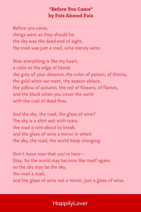 Romantic love poems will help you express your deepest feelings in the most beautiful way possible for your partner. Evoking strong emotions, these most famous poems about love celebrate and strengthen the bonds between partners. Meaningful deep love poems foster emotional connection, mutual understanding, and appreciation. By offering a timeless and enchanting exploration of love, heartfelt short love poems create lasting memories and enrich relationships. Declamation Piece Short, Famous Poems About Love, Famous Love Poems, Beautiful Love Poems, Short Love Poems, Deep Love Poems, Poems About Love, Most Famous Poems, Romantic Love Poems