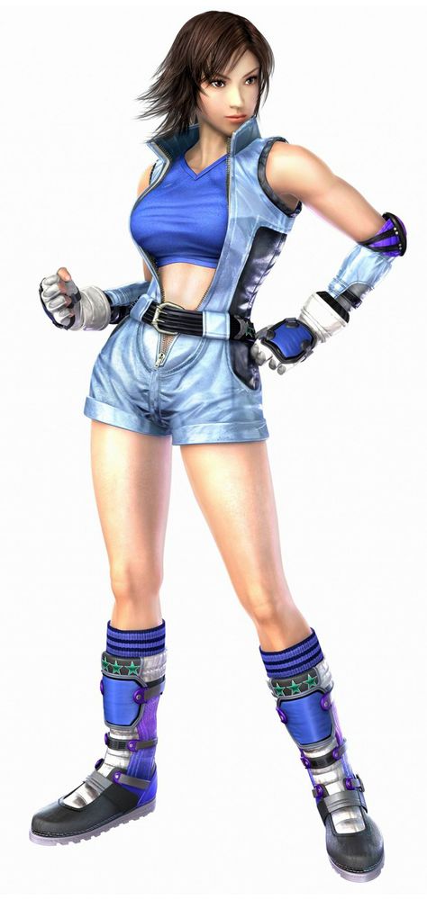 Tekken 5 Characters, Asuka Kazama, Tekken Girls, History Of Video Games, Jin Kazama, Tekken 7, Female Fighter, Comic Games, Video Game Characters