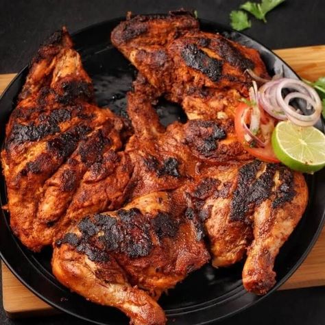 Chettinad Chicken, Baby Frocks Designs, Meat Chickens, Tandoori Chicken, Grilled Chicken, Fried Chicken, A Food, Grilling, Dinner Recipes