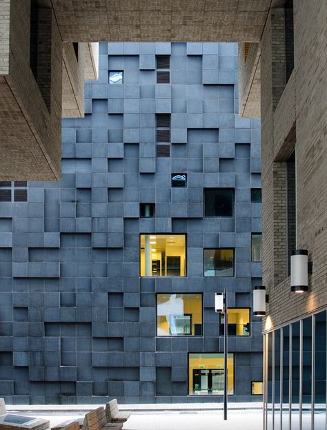 Barcode Project / Lund Hagem Architects, Oslo Architecture Cool, Interesting Buildings, Amazing Buildings, Design Exterior, Building Facade, Alvar Aalto, Architecture Exterior, Facade Architecture, Facade Design