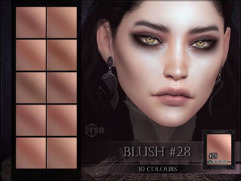 Cheek Bones, Makeup Cc, Cheek Makeup, Sims 4 Cc Makeup, Characters Inspiration Drawing, Sims 4 Mods Clothes, Sims 4 Cc Finds, The Sims4, Sims Mods