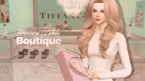 Stunning Boutique CC You Need To Try! 1 Boutique Sims 4 Cc, Sims 4 Boutique Cc, Sims Boutique, Sims 4 Custom Content, Ts4 Cc, Sims 4 Cc, The Sims 4, All About Fashion, The Sims