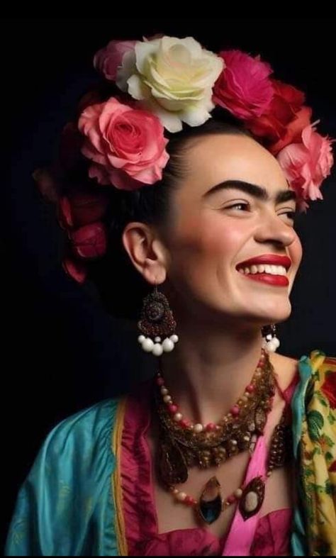 Frida Kahlo Makeup, Mexican Images, Freida Kahlo, Frida Kahlo Quotes, Frida Kahlo Paintings, Mexican Tattoo, Frida Kahlo Portraits, Kahlo Paintings, Frida Kahlo Style