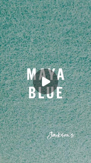 Jackson's Art Supplies on Instagram: "Maya Blue was a bright turquoise-blue pigment that was used across Mesoamerica from around 800 A.D. Modern versions of Maya Blue are found in a few paint ranges and are inspired by what we currently know about the chemistry about the pigment. Learn more about Blue Pigments on our blog - link in bio.    Film by the Jackson’s Team at the Jackson’s Studio, London. This film features @evie_hatch, Studio and Materials Specialist at Jackson’s Art Supplies.    #mayablue #bluepigments #pigments #artmaterials" Maya Blue, Blue Pigment, Bright Turquoise, Jackson's Art, Turquoise Blue, Art Materials, Color Patterns, Chemistry, Watercolor Painting