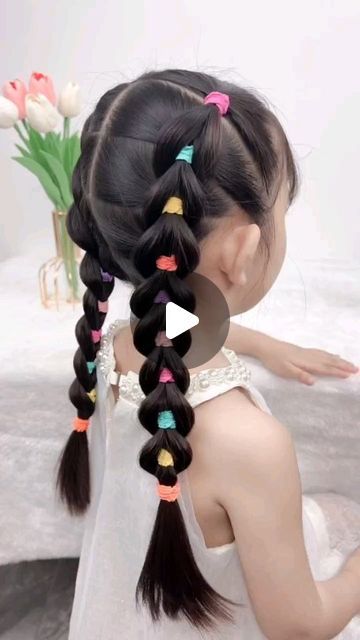 Hairstyle For Children Girl, Girl Baby Hairstyles, Girl Kid Hairstyles, Hảir Style For Kids Girl, Pretty Braided Hairstyles For Kids, Hairstyle For Kids Girl, Baby Hair Dos, Baby Hairstyles Girl, Hairstyles For Girls Kids