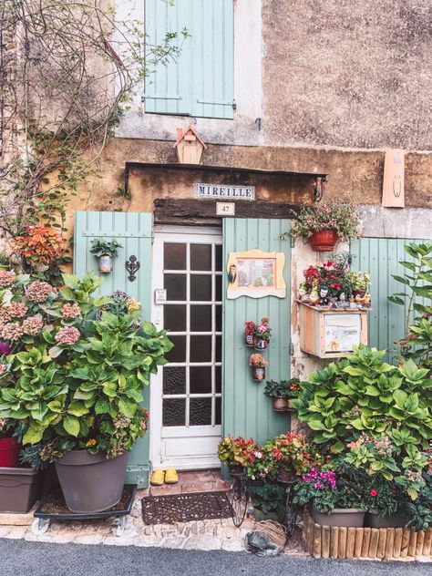 Aqua Shutters, Coastal Blue Paint, Coastal Blues, Blue Interiors, French Exterior, Turquoise Decor, Hello Lovely, Provence France, Coastal Blue