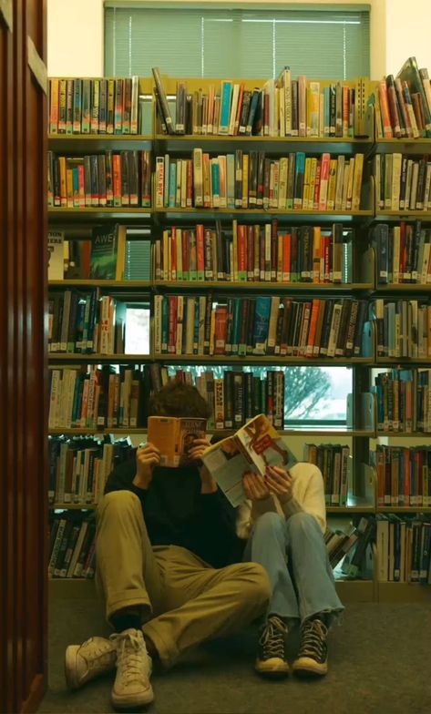 Bookstore Photoshoot, Library Shoot, Library Photoshoot, Library Photo Shoot, 사진 촬영 포즈, My Kind Of Love, Couple Stuff, Couple Things, The Perfect Guy