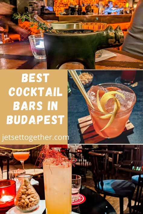 #budapest #hungary #europe #cocktail #cocktailbars #thebestbars #bars #thebestcocktailbarsinbudapest #travel #travelbudapest #budapestbars #barsinbudapest Cheap Cocktails, Budapest Restaurant, How Go, Europe Christmas, Budapest City, Best Cocktail Bars, Travel Bar, Perfect Bar, Popular Cocktails