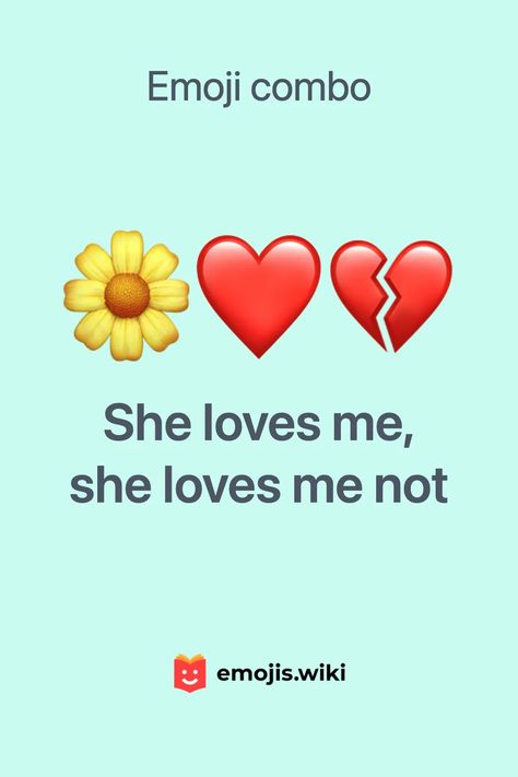 🌼❤️💔 — Love emoji combinations. Find more on our website! Love Emojis, Love Emoji, Emoji Combos, She Loves Me, Chocolate Brownie Cookies, Emoji Combinations, Hippie Wallpaper, Brownie Cookies, Forever Yours