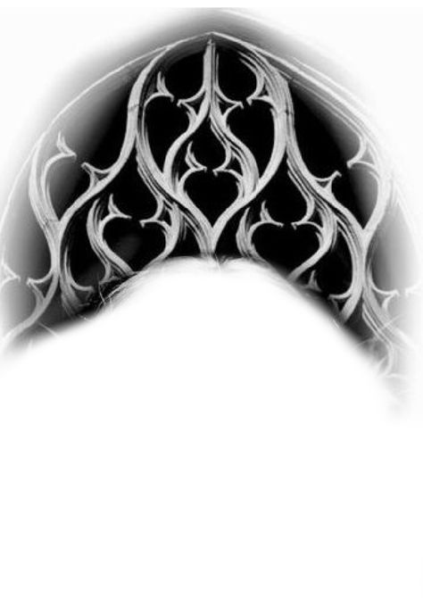 Baroque Tattoo Men, Dainty Chest Tattoo, Gothic Cathedral Window Tattoo, Tattoo Female Chest, Church Window Tattoo Design, Small Tattoo Chest, Chest Tattoos Female, Cathedral Tattoo Design, Gothic Cathedral Back Tattoo