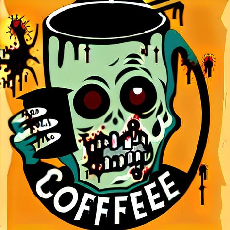 Enjoy your Zombie Coffee on the 31st! Zombie Coffee, Coffee Pics, I Drink Coffee, My Better Half, Coffee Pictures, Drinking Coffee, Better Half, Social Gathering, Coffee Time