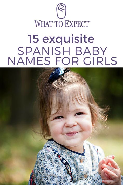 If you’re on the hunt for beautiful name for your sweet baby girl, consider the following. Spanish ancestors are not a prerequisite — these names are universally appealing! #babynames #babygirl #babygirlname #spanishbabyname #whattoexpect | whattoexpect.com Spanish Baby Girl Names, Names Spanish, Spanish Girls Names, One Syllable Girl Names, Trendy Baby Girl Names, Vintage Baby Girl Names, Baby Names Short