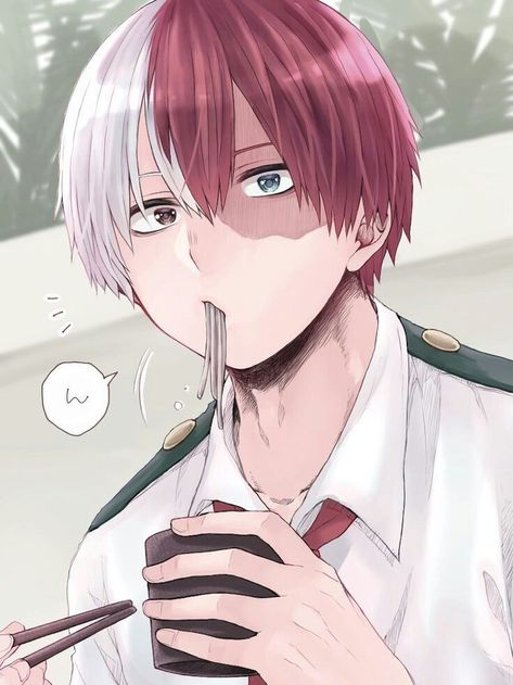 I think this is a cute little wallpaper #shototodoroki #myheroacademia An Anime, Anime Character, Red Hair, The Story, Books Wattpad, Wattpad, Books, Red, Hair