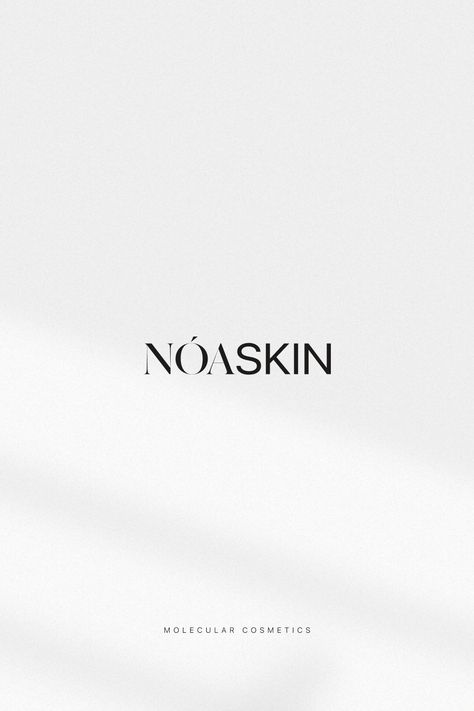 NOASKIN is a clean skincare brand for the modern woman. Our minimalist branding and logo reflects our commitment to purity and simplicity. #cleanskincare #skincare#Skin_Care_Icon #Future_Branding #Skin_Care_Branding_Design #Nature_Brand_Identity Candle Logo Design, Logo Cosmetic, Healthy Logo, Clean Typography, Skin Logo, Makeup Logo Design, Font Simple, Serif Logo, Skincare Logo