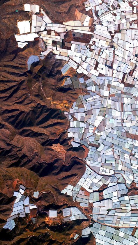 Images Of Earth, Almeria Spain, Earth From Above, View From Above, Aerial Images, Aerial Photos, Aerial Photograph, Bird's Eye View, Satellite Image