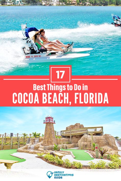 Want to see the most incredible things to do in Cocoa Beach, FL? We’re FamilyDestinationsGuide, and we’re here to help: From unique activities to the coolest spots to check out, discover the BEST things to do in Cocoa Beach, Florida - so you get memories that last a lifetime! #cocoabeach #cocoabeachthingstodo #cocoabeachactivities #cocoabeachplacestogo Coco Beach Florida, Cocoa Florida, Orlando Florida Vacation, Florida Vacation Spots, Florida Getaway, Cocoa Beach Florida, Orlando Beach, Orlando Travel, Daytona Beach Florida