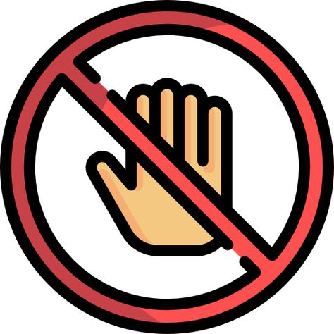 Do Not Touch free vector icons designed by Freepik Do Not Touch Sign, Free Clipart For Teachers, Teacher Craft, School Icon, Insta Icon, Search Icon, Free Icon, Instagram Icons, More Icon