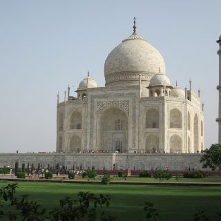 Taj Mahal side view Side View, Taj Mahal, Siding, Building, Photography, Travel