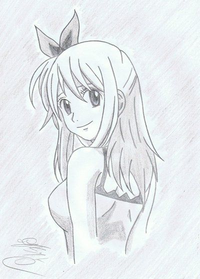 Fairy tail - Lucy heartifilla Lucy Heartfilia Sketch, Lucy Fairy Tail, Fairy Tail Drawing, Fairy Tail Gray, Fairy Tail Love, Anime Fairy Tail, Bff Drawings, Fairy Tail Lucy, Fairy Tale Anime