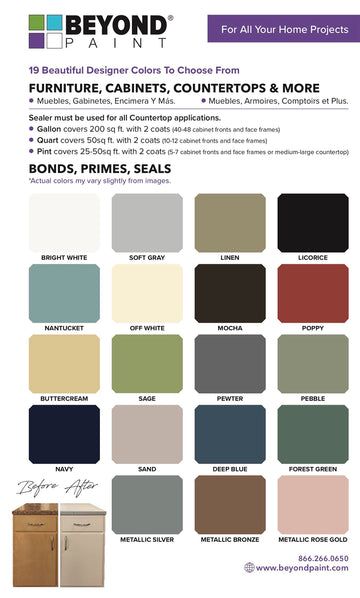 Beyond Paint Beyond Paint Colors, Kichen Cabinate Colors, Davies Paint Color Chart Philippines, Small Bathroom Wall Colors Paint, Painting Paneling Walls Colors, Most Popular Kitchen Cabinet Colors 2023, Beyond Paint Cabinets, Rustic Kitchen Paint Colors, Paint Colours For Kitchen Walls