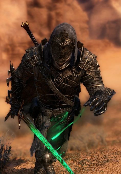 Talion the Dark Ranger of Minas Morgul now wears the mask of the fallen Nazgûl Sisters. Talion Nazgul Art, Nazgul Armor, Nazgul Art, The Lords Of The Fallen, Dark Ranger, Minas Morgul, Lords Of The Fallen, Middle Earth Shadow, Shadow Of Mordor