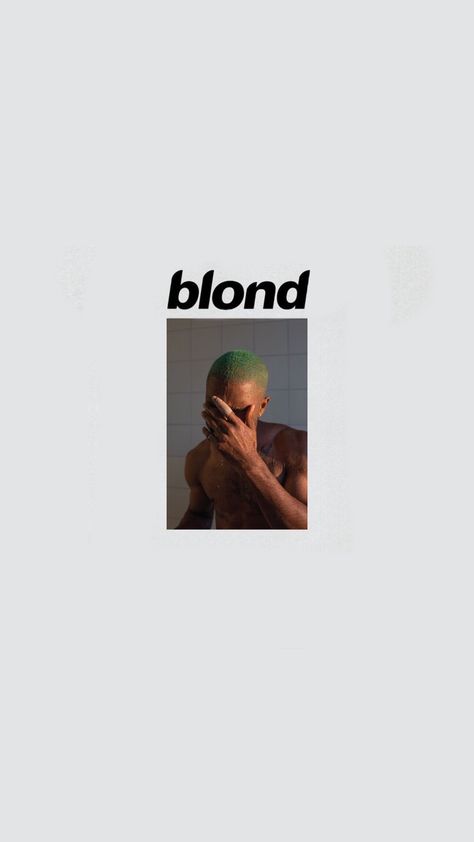 Blond by frank ocean Frank Ocean Hd Wallpaper, Album Cover Wallpaper Frank Ocean, Blond Aesthetic Wallpaper, Blond Wallpaper Iphone, Frank Ocean White Wallpaper, Blonde Album Wallpaper, Blond Frank Ocean Wallpaper Aesthetic, Music Album Covers Wallpaper Iphone, Frank Ocean Album Cover Wallpaper