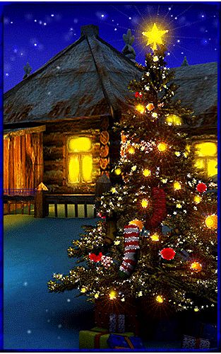 Merry Christmas Gif, Christmas Scenery, Animated Christmas, Beautiful Christmas Trees, Christmas Gif, Merry Christmas Card, Christmas Scenes, Noel Christmas, Christmas Images