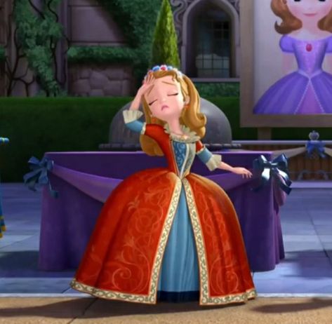 Amber Sofia The First, Princess Sofia Dress, Princess Amber, Sofia The First Characters, Disney Characters Pictures, Sisters Drawing, Disney Princess Sofia, Princess Sofia The First, All Disney Princesses