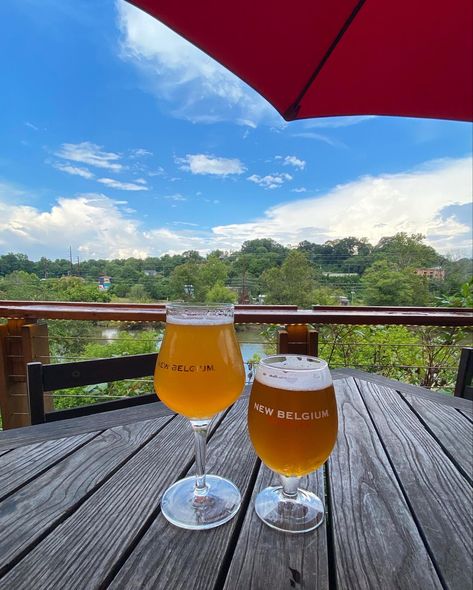 New Belgium Brewery in Asheville, NC! Asheville Nc, Asheville, Rose Wine, Belgium, Alcoholic Drinks, Wine, Drinks, Travel