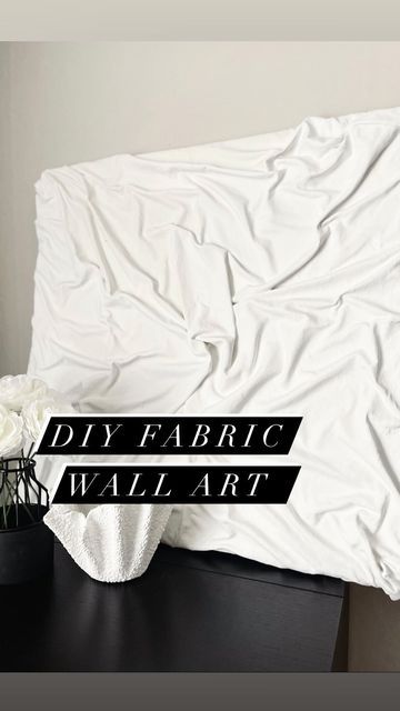 Diy Sheet Art, Concrete Canvas Art Diy, Diy 3d Textured Wall Art, 3d Fabric Art On Canvas, Sheet Art Diy, Wallart Interior Diy, Plaster Fabric Art, Diy 3d Art, Diy 3d Wall Art