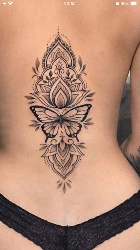 50+ Mandala Tattoo Designs: Secret Meanings & Cost - InkMatch Hand Tattoo Butterfly, Tattoo Ideas For Men Back, Tato Mandala, Mandala Tattoos For Women, Mandala Tattoo Designs, Tattoo Leggings, Ankle Tattoos For Women, Tattoo Butterfly, Leg Tattoos Women