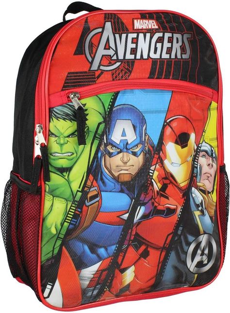 backpack avengers ironman captainamerica America School, Avengers Backpack, Marvel Backpack, Captain America Iron Man, Avengers Logo, The Incredible Hulk, Captain America Shield, Incredible Hulk, Lunch Tote