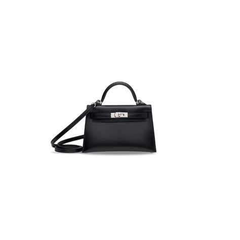 A BLACK CALF BOX LEATHER MINI KELLY 20 II WITH PALLADIUM HARDWARE Moms Outfit, Mini Lindy, Gala Party, Mini Kelly, Longchamp Bag, Lux Life, Hermes Kelly Bag, Trendy Bags, Kelly Bag