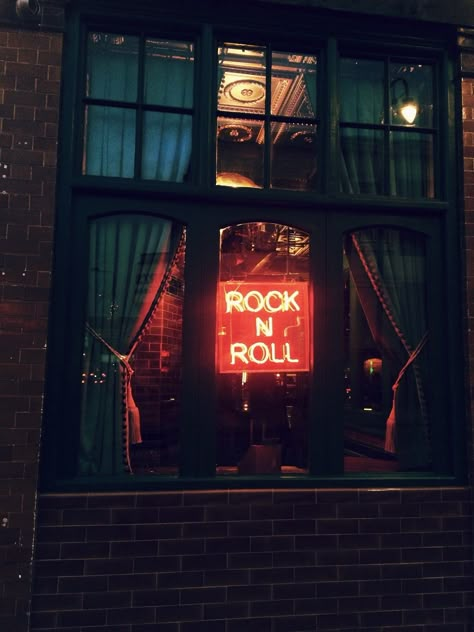 Rocknroll Aesthetic, Rock N Roll Wallpaper, Neon Light Aesthetic, Neon Lights Aesthetic, Rock And Roll Aesthetic, Rock Vibes, Lighting Photography, Red Neon, Its A Mans World